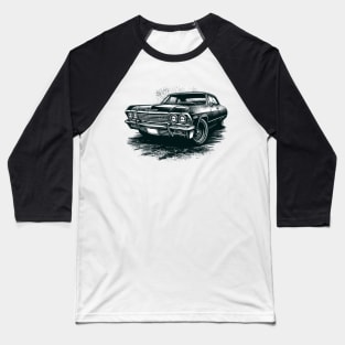 Chevrolet Bel Air Impala Baseball T-Shirt